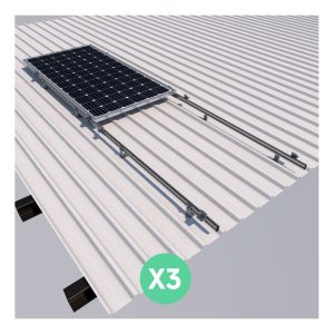 3-CMH KIT ESTRUCTURA COPLANAR PARA CUBIERTA METALICA PANEL HORIZONTAL