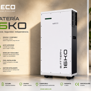 Batería de Litio 16k0-LV-16,3kwh